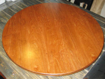 American Walnut Wood Lazy Susan