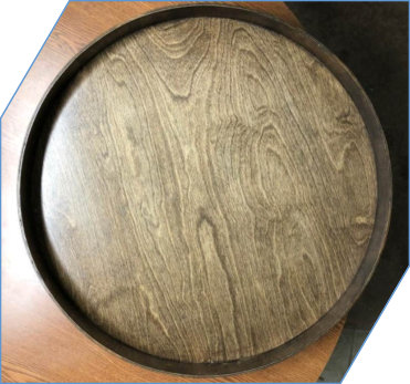 Edge Lip Lazy Susan