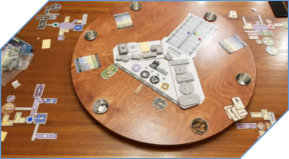Lazy Susan for Turning Game Boards
