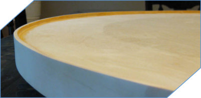 Lazy Susan with Edge Lip