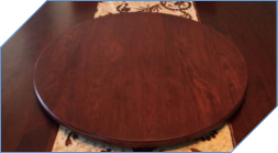 Ultra Thin Cherry Lazy Susan