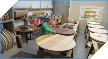 Wood Lazy Susan Work Shop